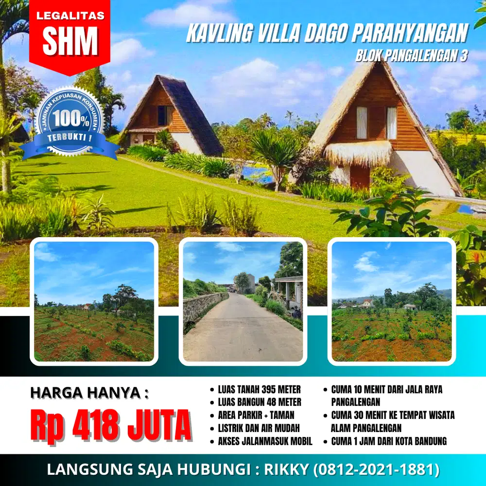 Jual Kavling Villa Siap Bandung Di Pangalengan