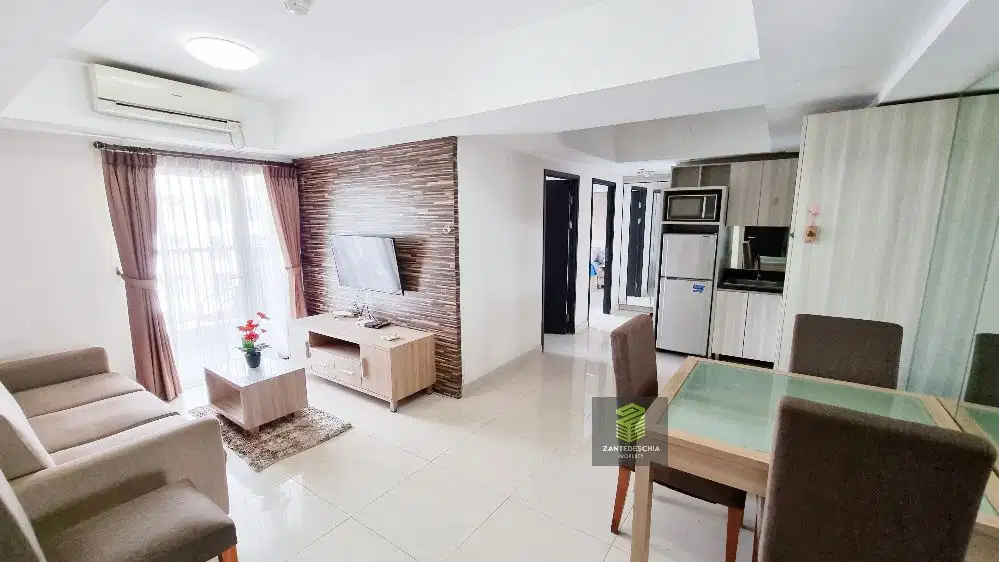For Rent 2 Bedrooms The Wave Rasuna Near LRT Rasuna South Jakarta