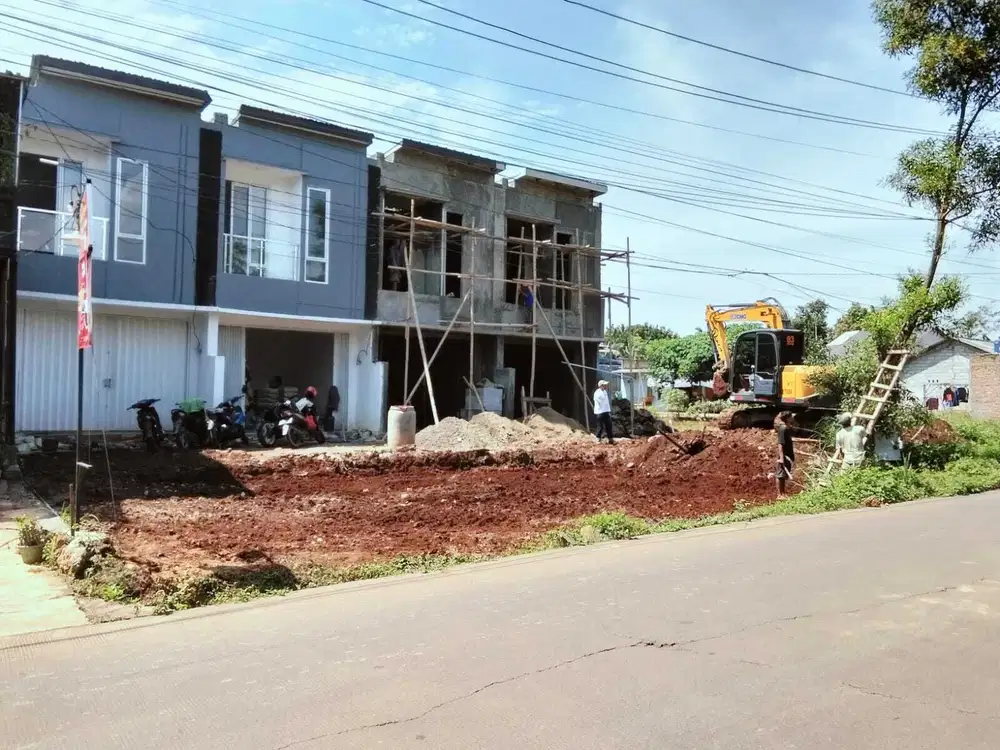 Ruko pinggir jalan harga 300 jutaan di sebelah timur cileungsi