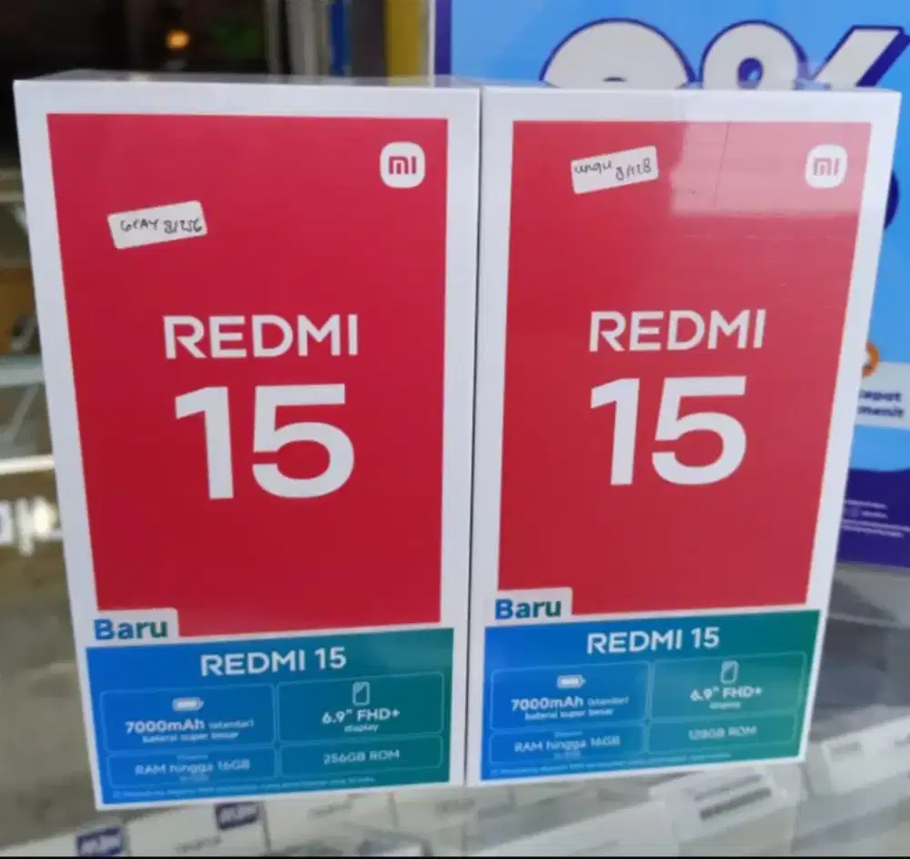 Xiaomi Redmi 15 8/128 - 8/256 BNIB Garansi Resmi Indonesia