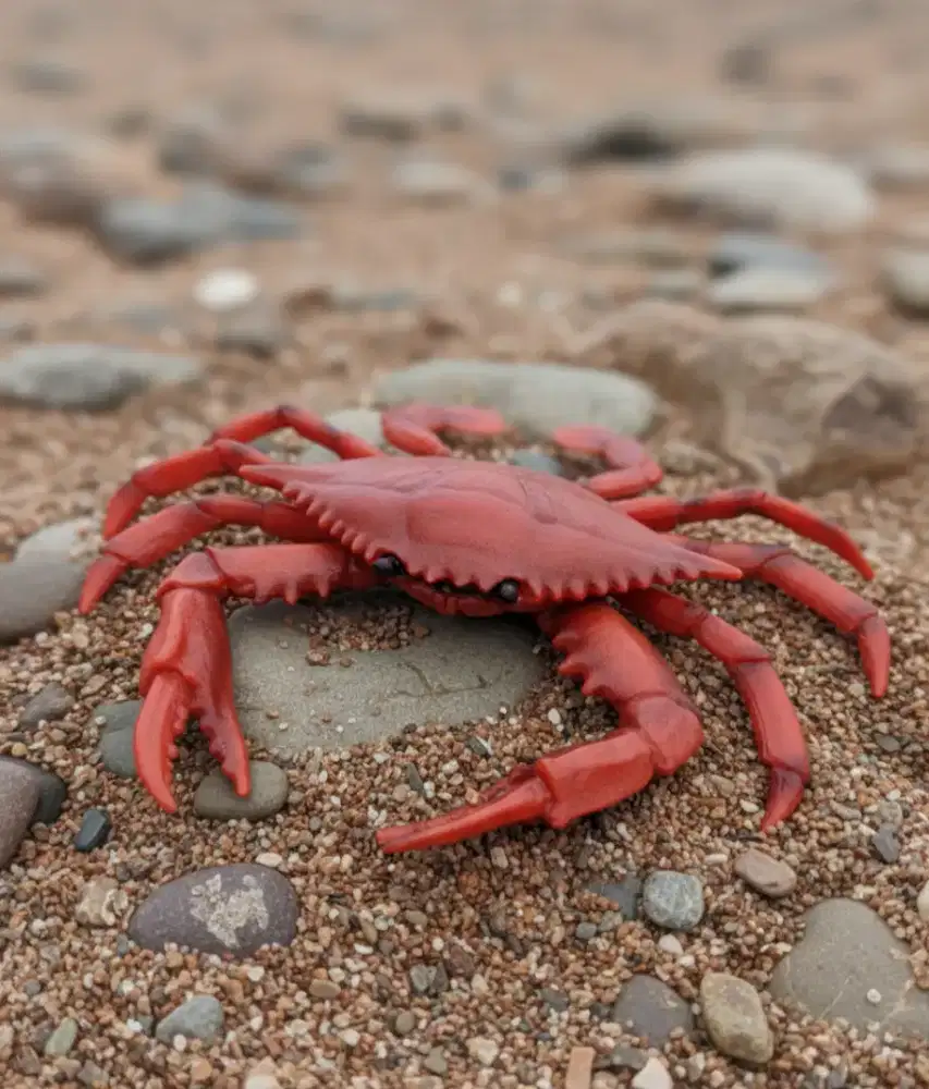 action figure kepiting