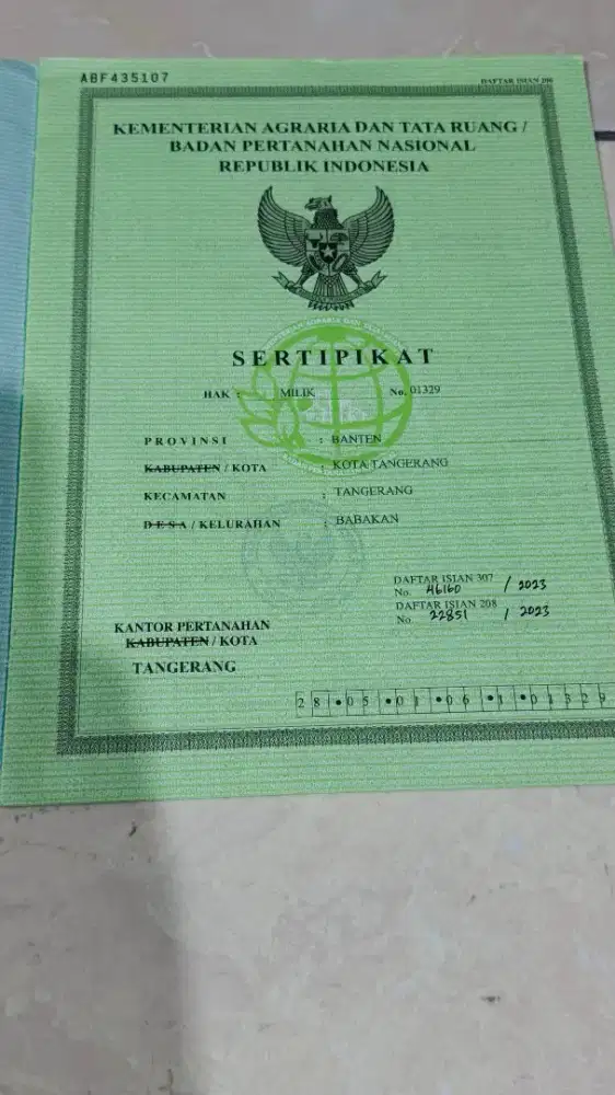 Rumah Kost Di Jual Tangerang City