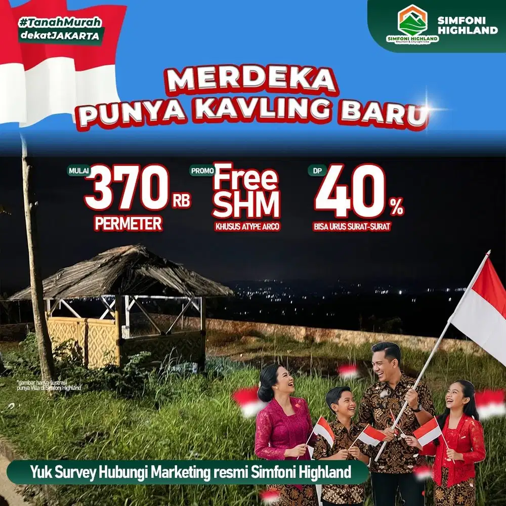 DIJUAL KAVLING - JUAL TANAH MURAH