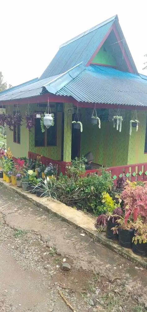 Dijual lahan dan rumah udara dingin