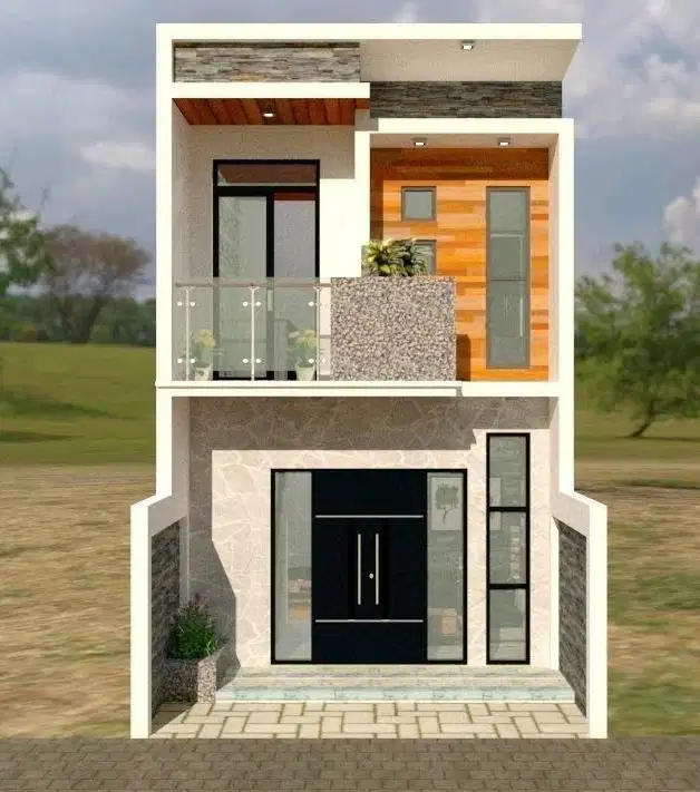 Rumah Dua Lantai Hrg Banting