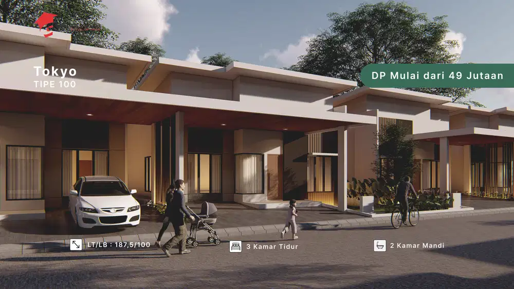 CLUSTER THE GREEN URBANIA TIPE TOKYO 100