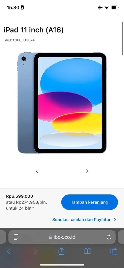ipad a16 wifi only