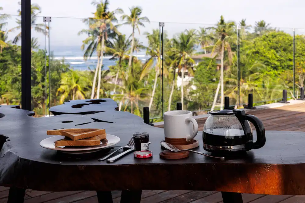 Villa view laut villa cemagi canggu villa baru