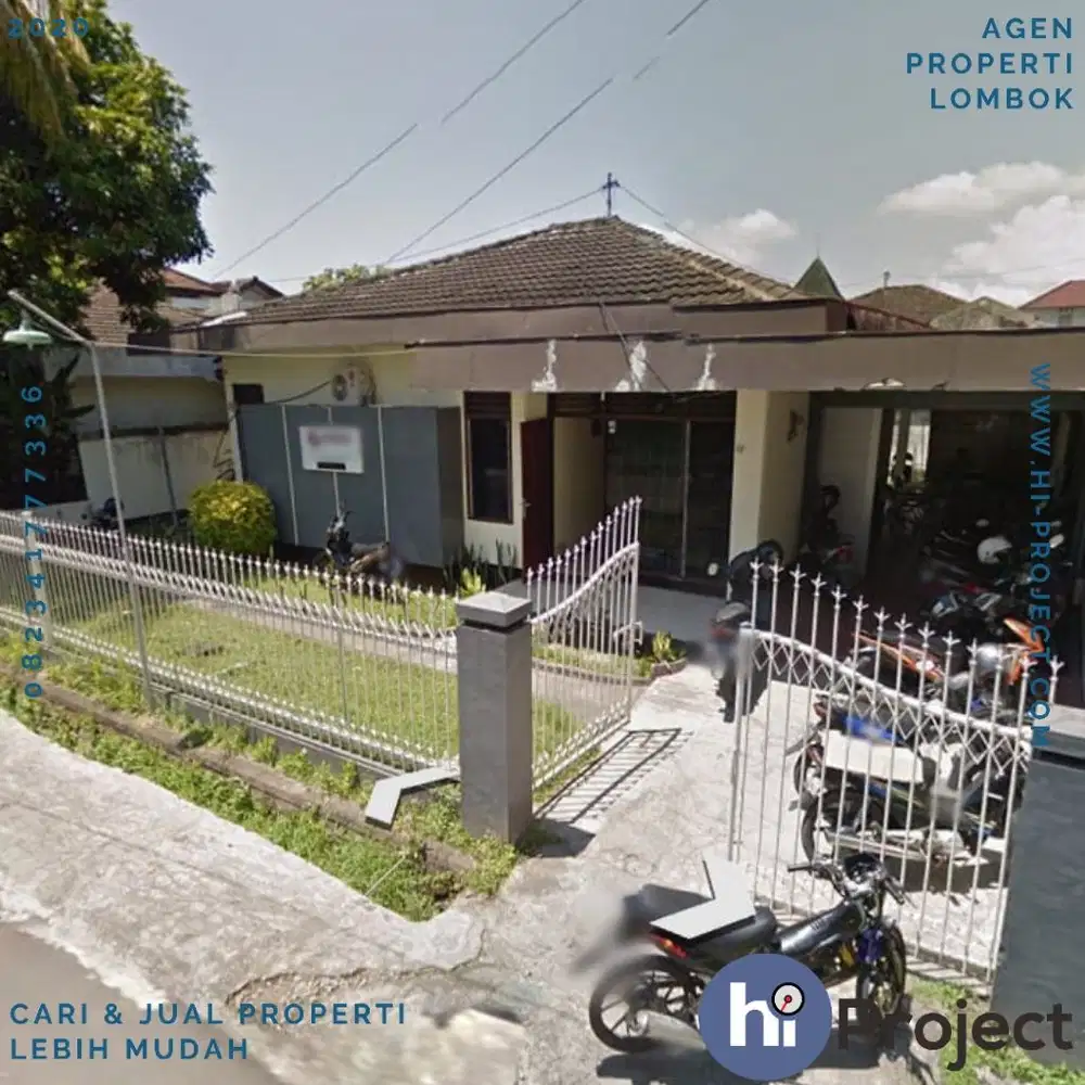 Rumah tua type 170/298 M2 di belakang Epicentrum Mall Mataram R179