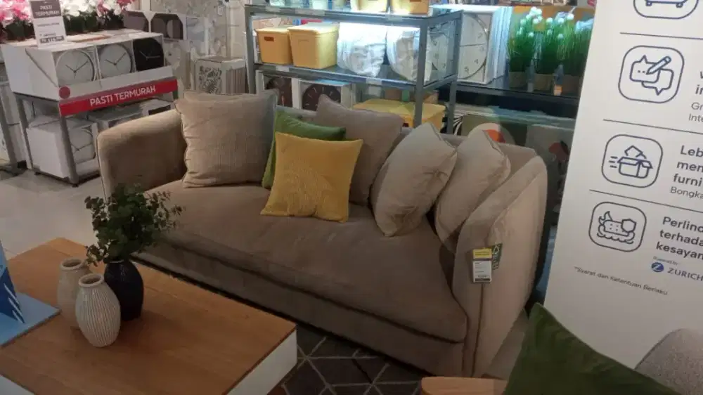 Promo sofa angkat display