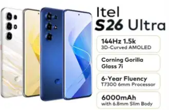 ITEL S26 ULTRA 8/256 garansi resmi indonesia