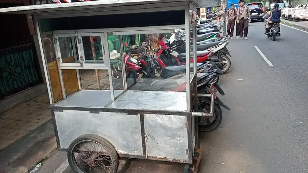 Di jual grobak no basa basi