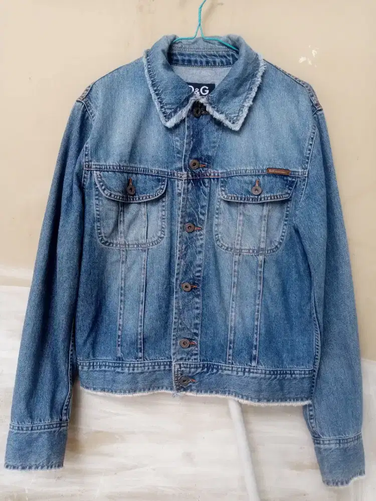D&G Dolce and Gabbana jaket jeans