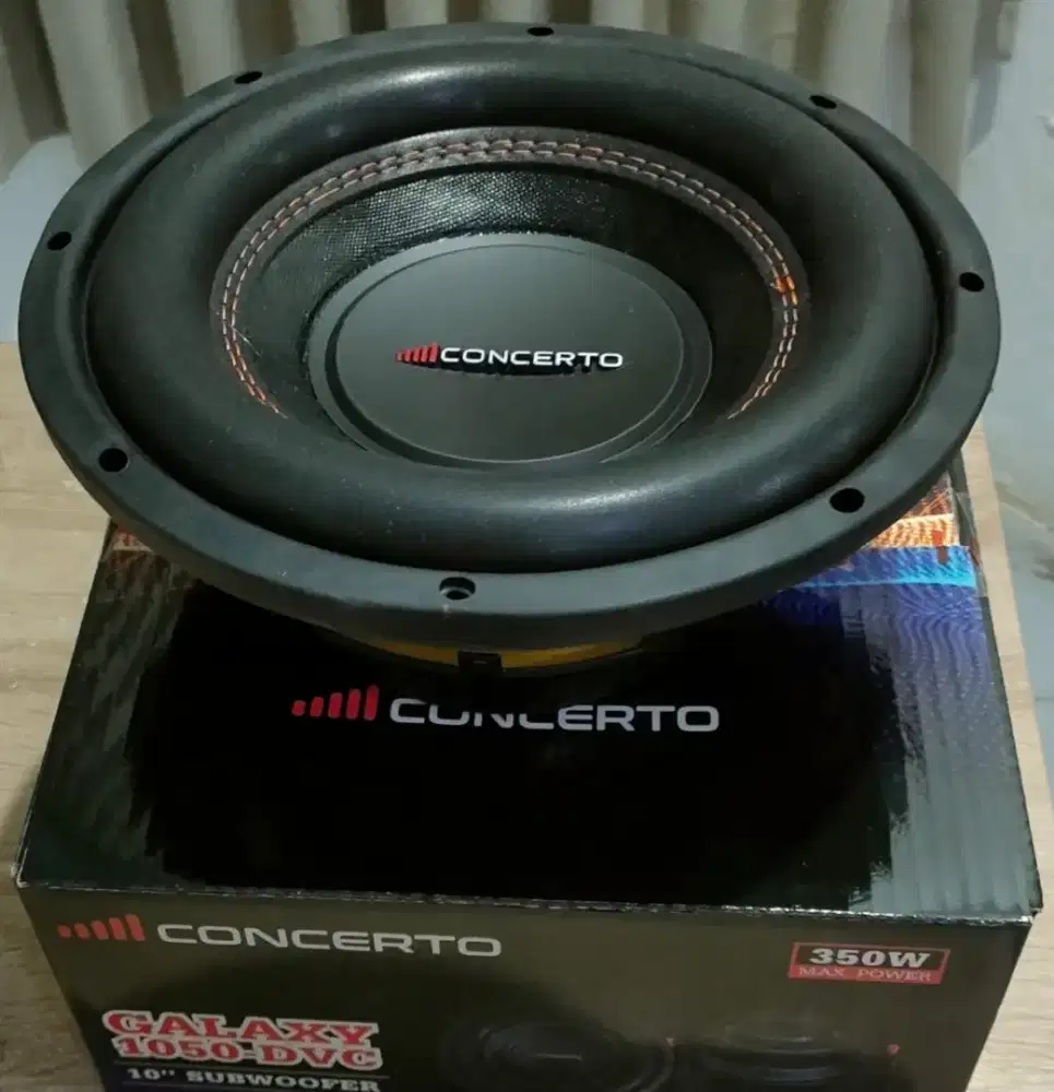 Subwoofer 10 Concerto Galaxy 1050 DVC, DobelCoil