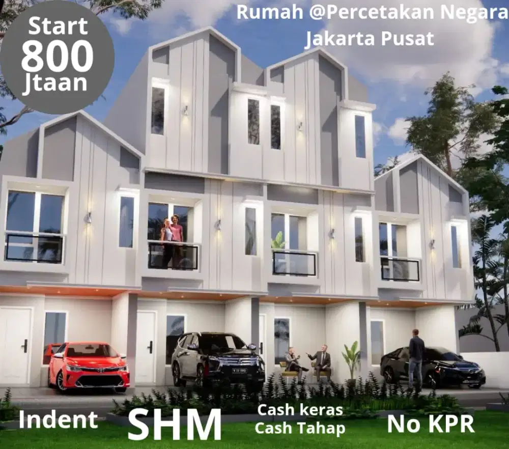 Rumah Murah Di Cempaka Putih Percetakan negara jakarta pusat