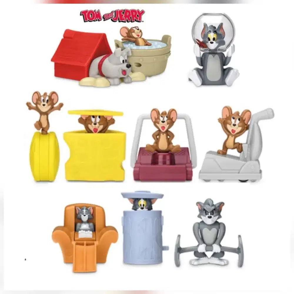 Mainan Tom & Jerry III Happy Meal McDonalds (per pcs)