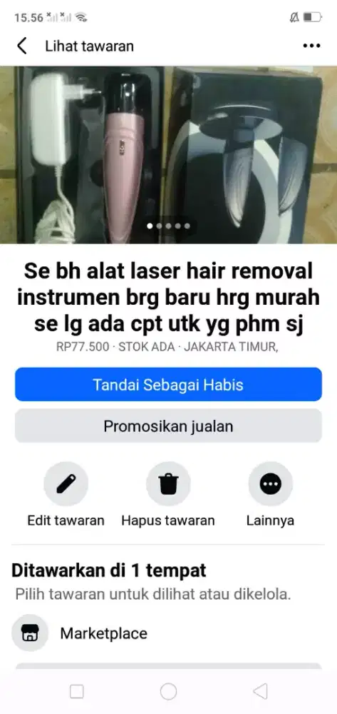 Se bh alat perawatan rambut masa kini brg baru hrg murah mgkn tertatik