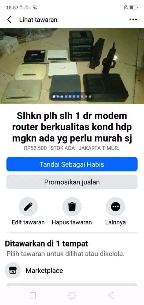 Slhkn plh slh 1 dr modem router berkualitas kond hdp mgkn perlu murah2