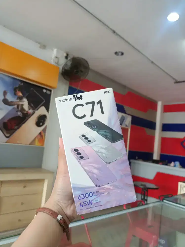 Realme C71 ram 4/128 KREDIT SYARAT KTP SAJA
