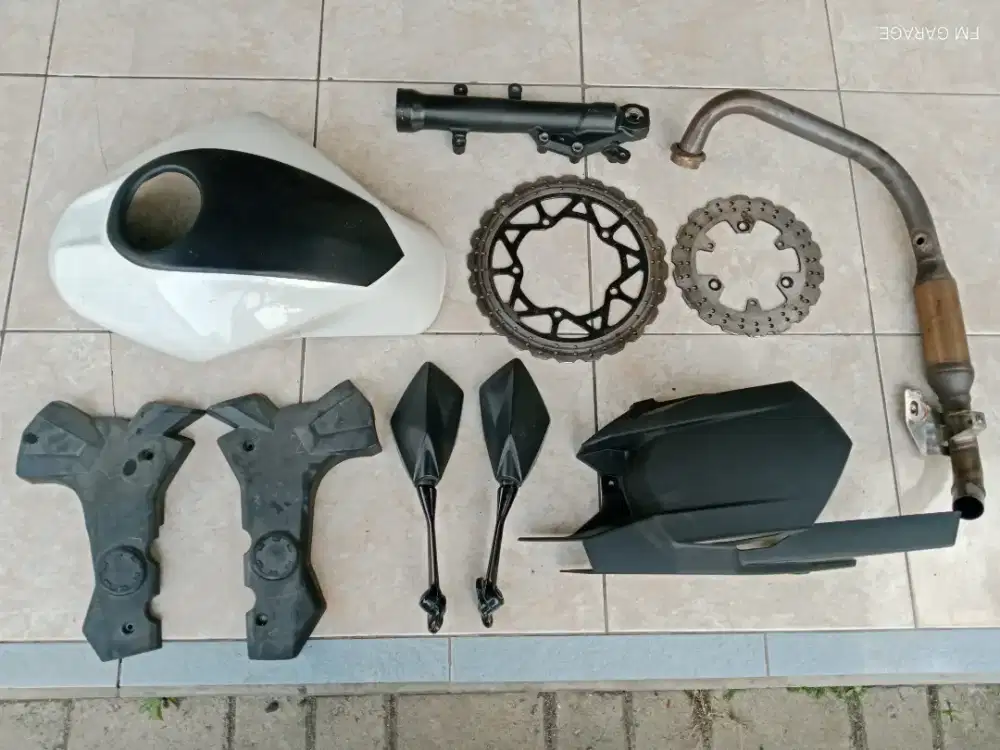 Diskbrake depan belakang ninja mono