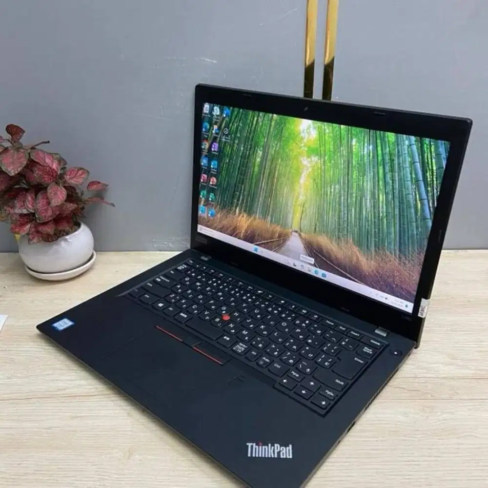 Laptop slim murah Lenovo Thinkpad L480 Core i5 GEN 8 RAM 8/256GB