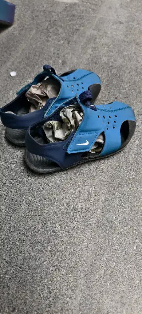 Preloved original Nike Sunray Protect sepatu anak insole 18cm