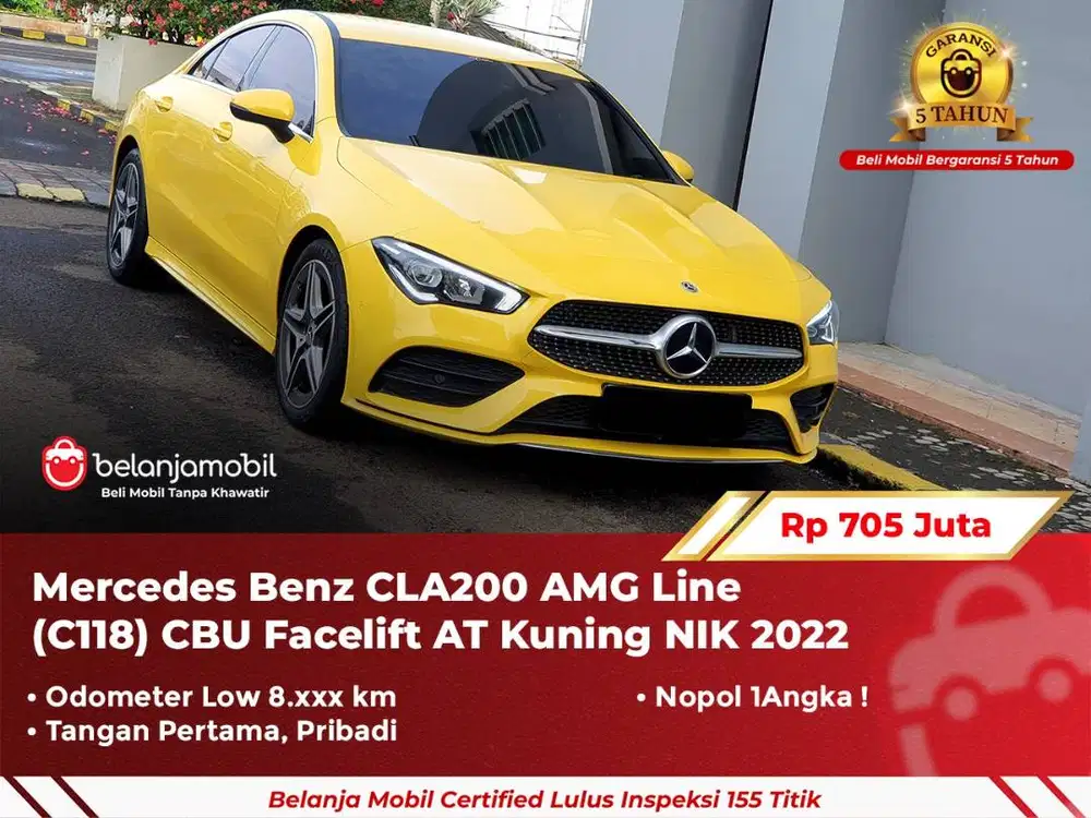 [ ODO ANTIK 8RB ] Mercedes Benz Mercy CLA200 CLA 200 AMG 2022/2023
