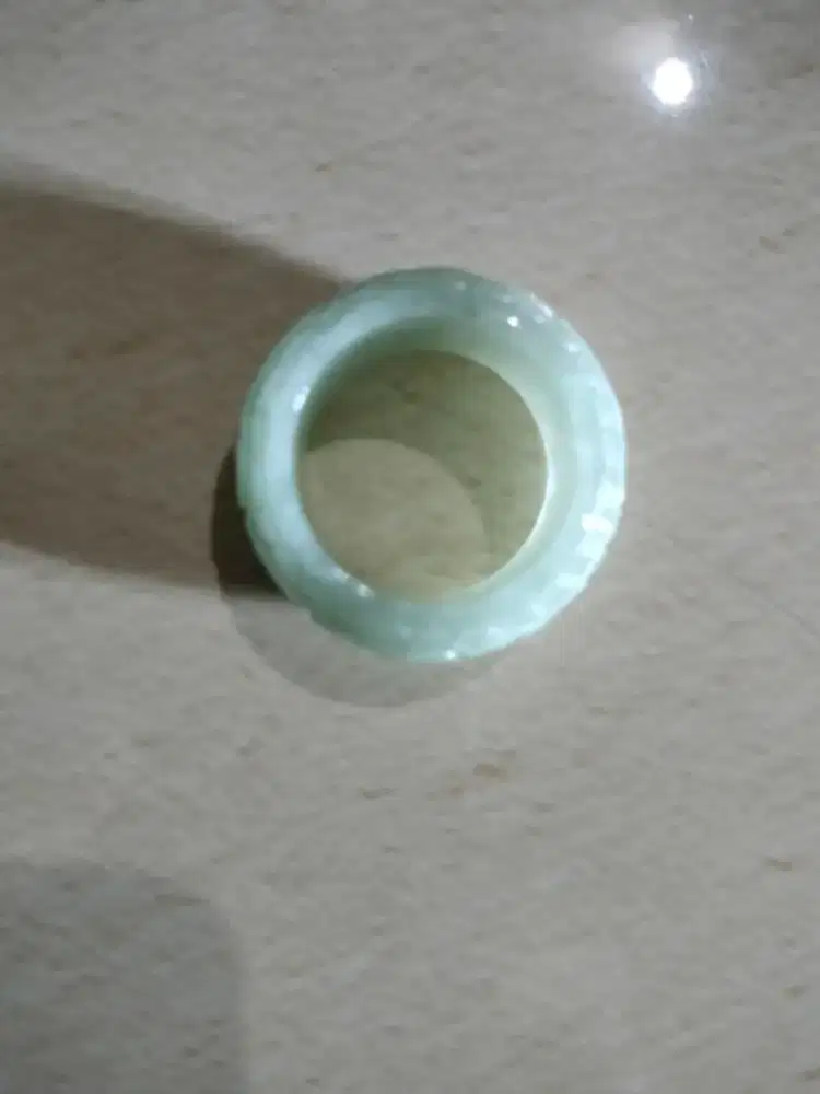 Cincin Batu Giok Ukir