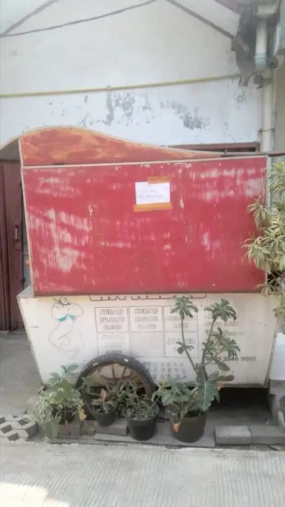 Dijual gerobak bekas kebab