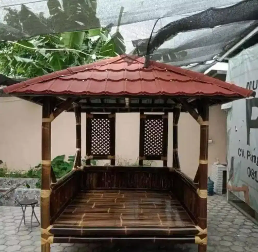 Saung Bambu Berkualitas