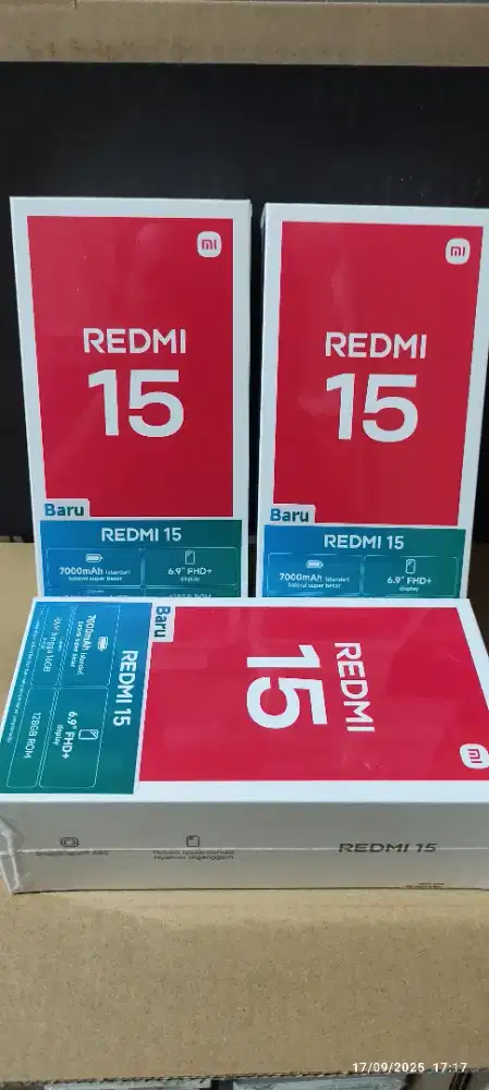 Xiaomi Redmi 15 ram 8/128/256 New