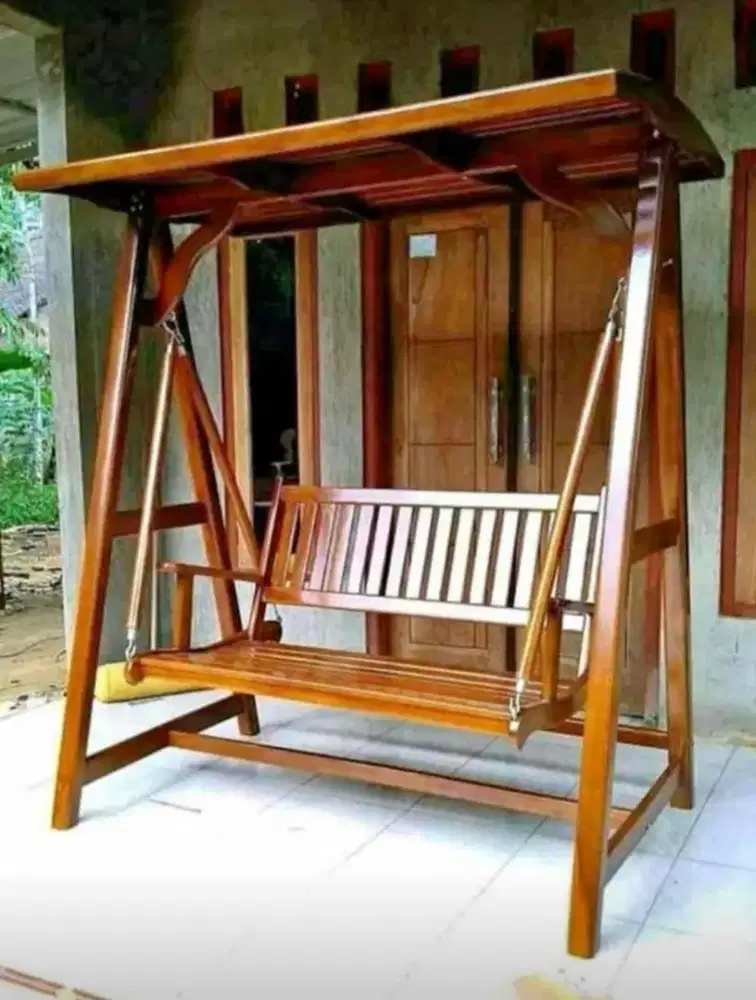 Ayunan teras dan taman