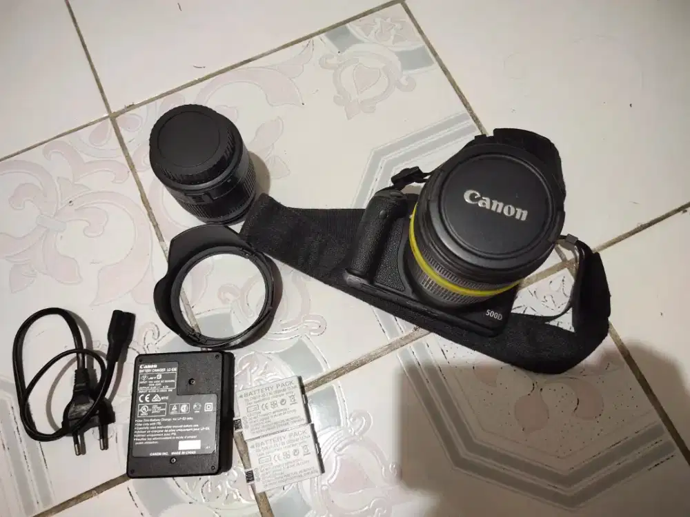 Kamera Canon Eos 500D Full Set
