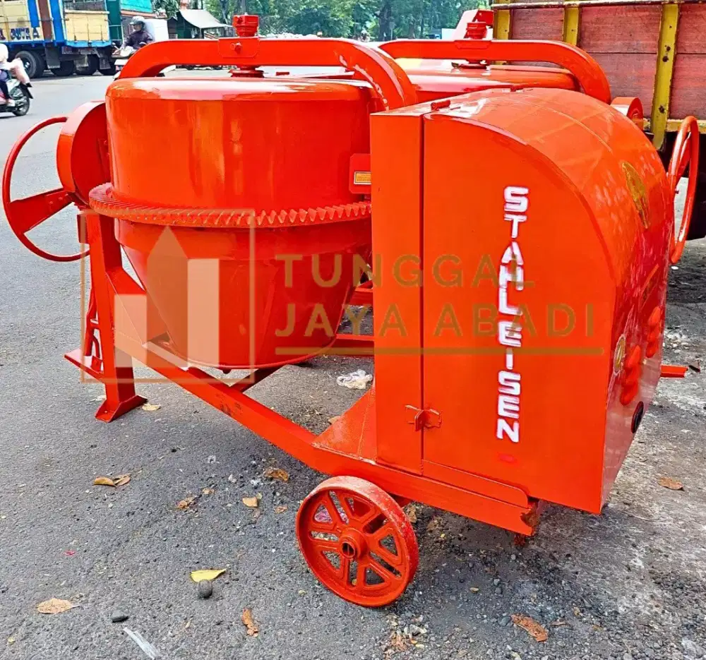 molen cor 50kg stahleisen komplit diesel 8pk siap pakai