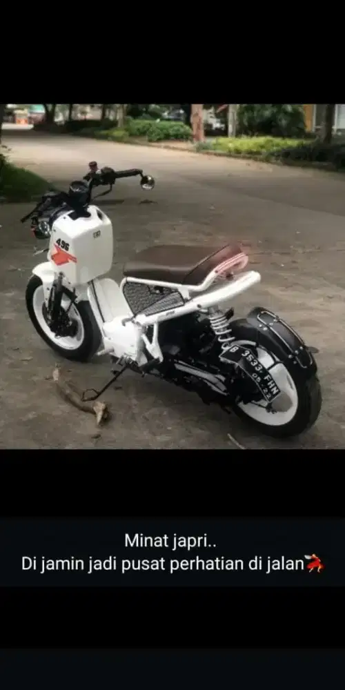 Di jual motor honda spacy custom, thn 2012.