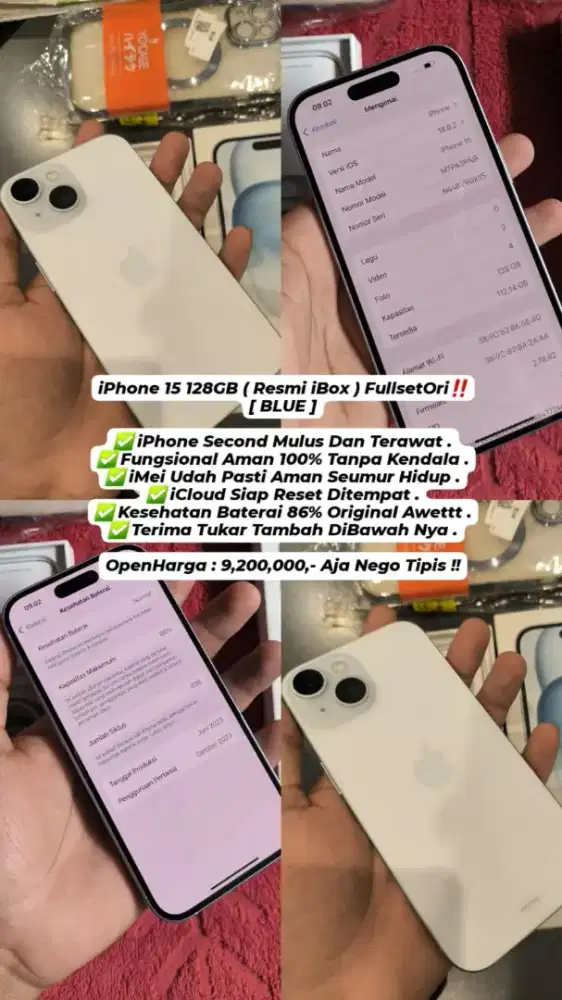 Iphone 15 128Gb IBOX