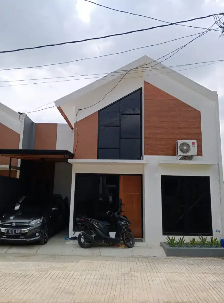 Rumah bebas banjir di depok