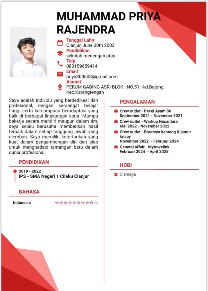 cari pekerjaan apa saja