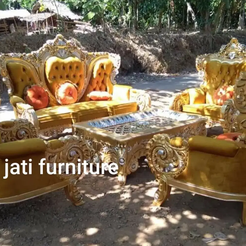Sofa tamu Bellagio jati