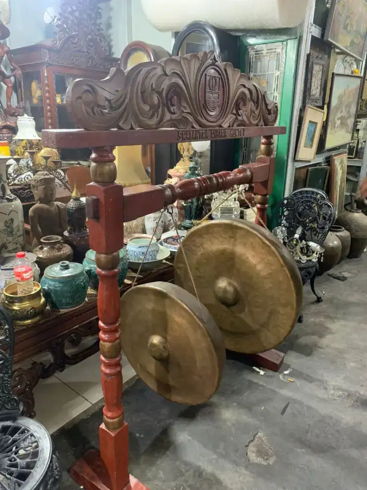 Gong bahan perunggu 2 unit
