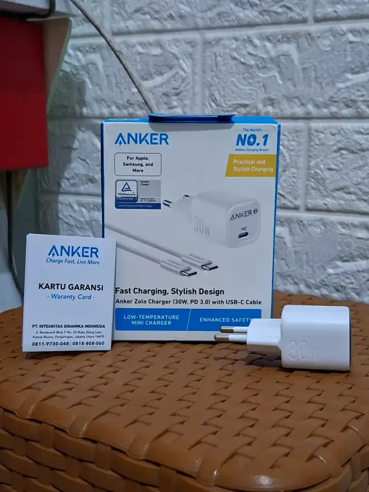 Second charger anker zolo 30w GAN