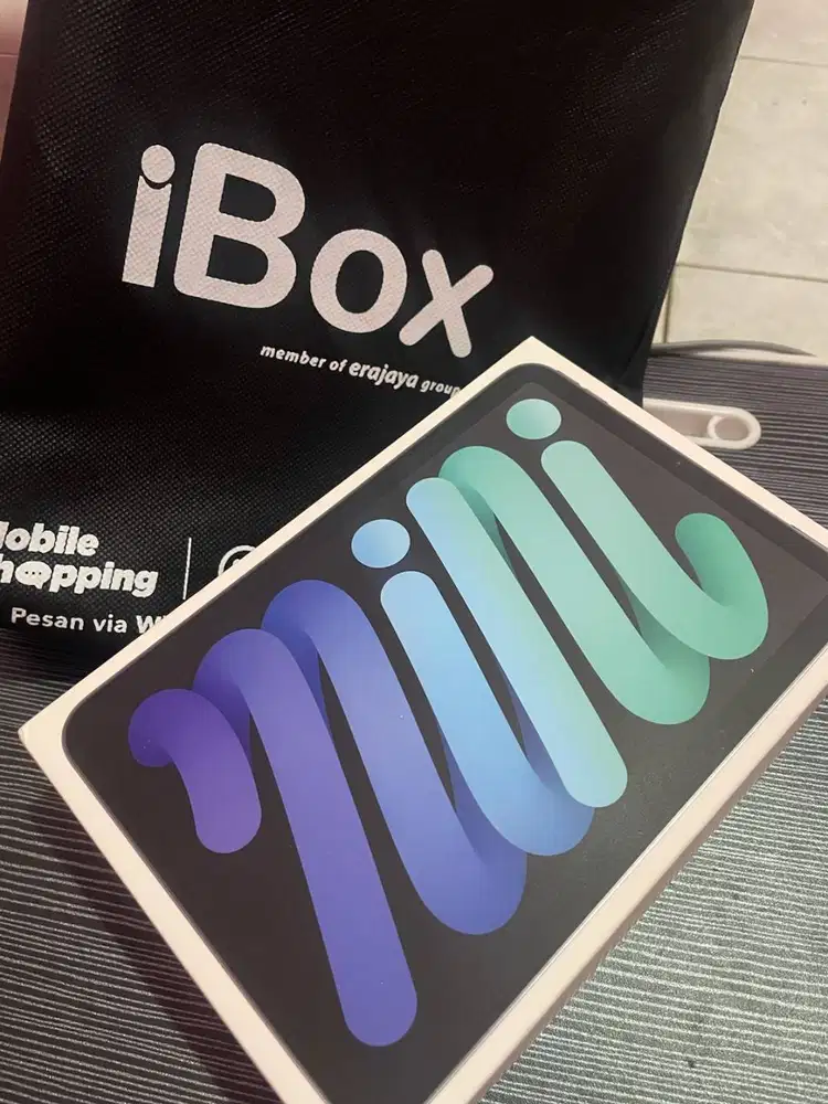 iPad Mini 7 Ex iBox Silver Mulus Like New – Masih Garansi