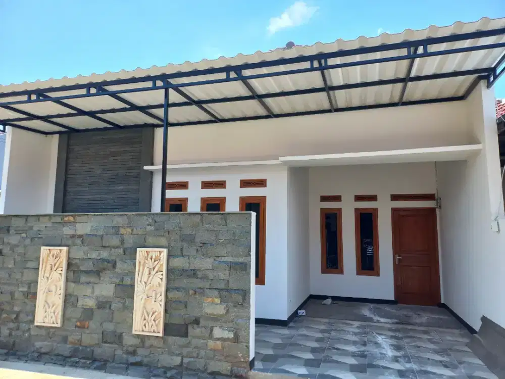 RUMAH MURAH PAKE BATA MERAH DI JL.TRUSAN CIBADUYUT-BOJONG WARU