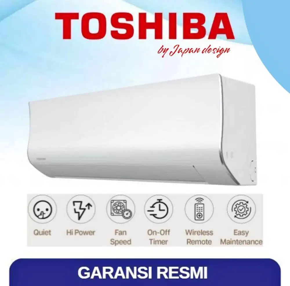 AC Toshiba 1/2PK BERGARANSI RESMI