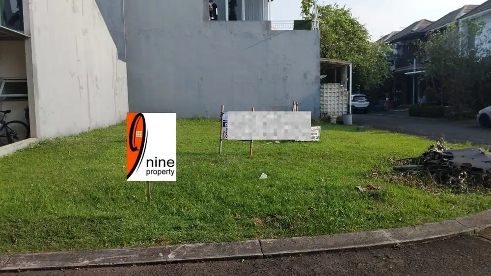 Dijual kavling hoek didalam cluster di Kota Wisata