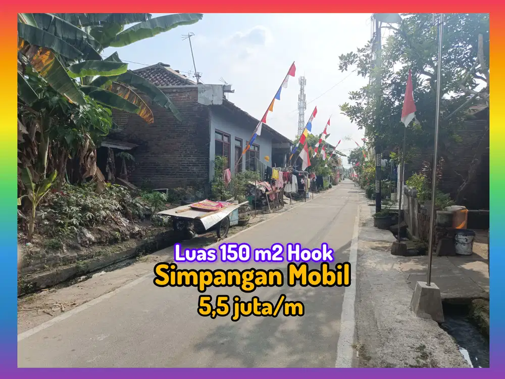 TANAH PEKARANGAN HOOK BUAT BANGUN KOS MEWAH DEKAT KAMPUS UMS SOLO