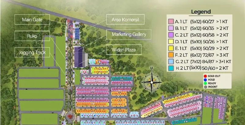 Dijual Rumah Baru Siap Legok Free PPN