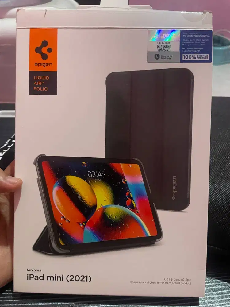 Casing iPad Mini Spigen Liquid Air Folio  iPad Mini 7/6