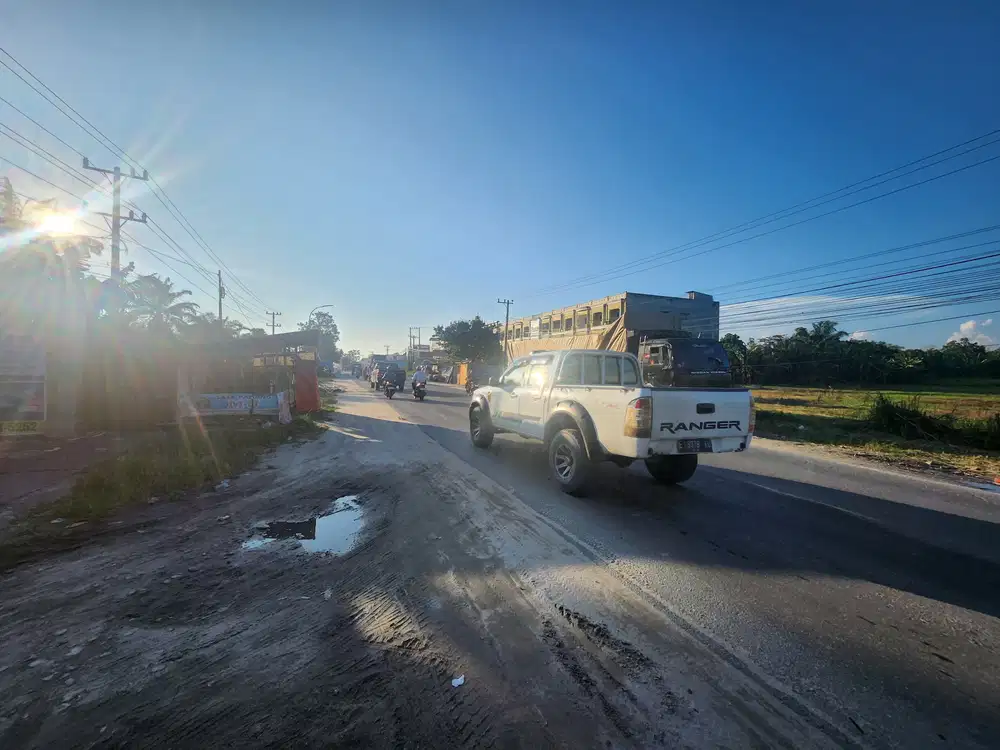 Tanah 116x400, Garuda Sakti.