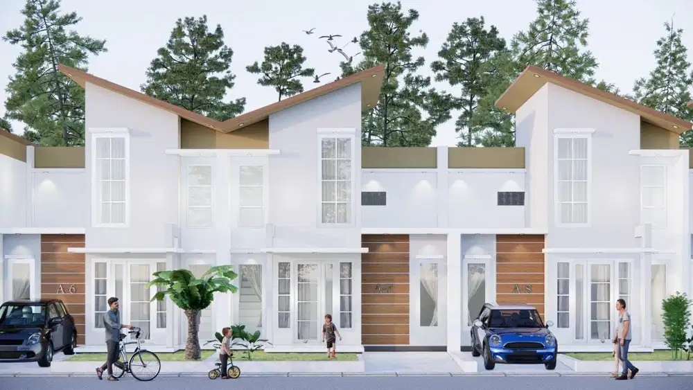 Dijual Rumah Hunian Modern Minimalis Strategis di Karanglo dekat Exit